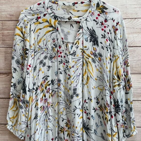 POLAGRAM FLORAL MINI DRESS IN CREAM - Picture 2 of 6